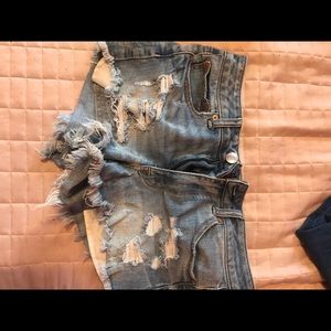 Hi-rise festival American eagle shorts